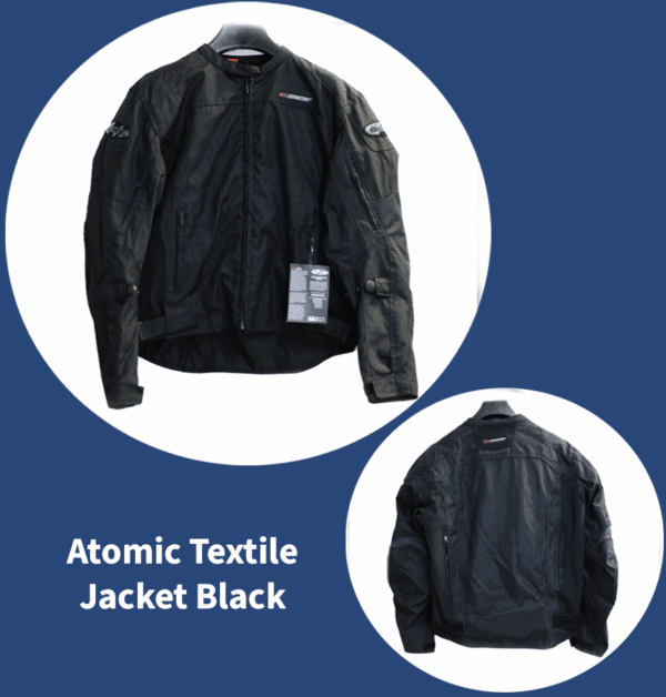 Atomic Textile Jacket Black