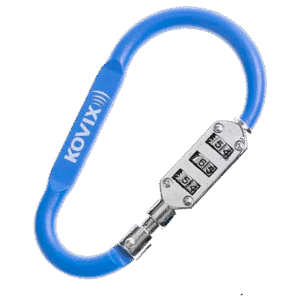 Candado de alta seguridad de combinación Kovix Azul