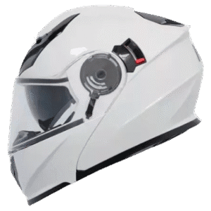 Casco Abatible Para Moto Noss NS-927 Solid Blanco