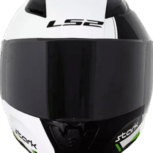 Casco Integral Ls2 Rapid Stark Blanco Negro Gloss Rider One