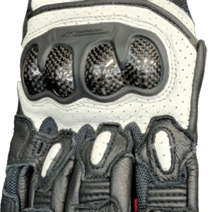 Guantes Alpinestars SP X Air Carbon V2 Negro/Blanco/Rojo Flujo