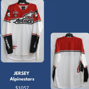 Jersey Alpinestars Blanco - Rojo