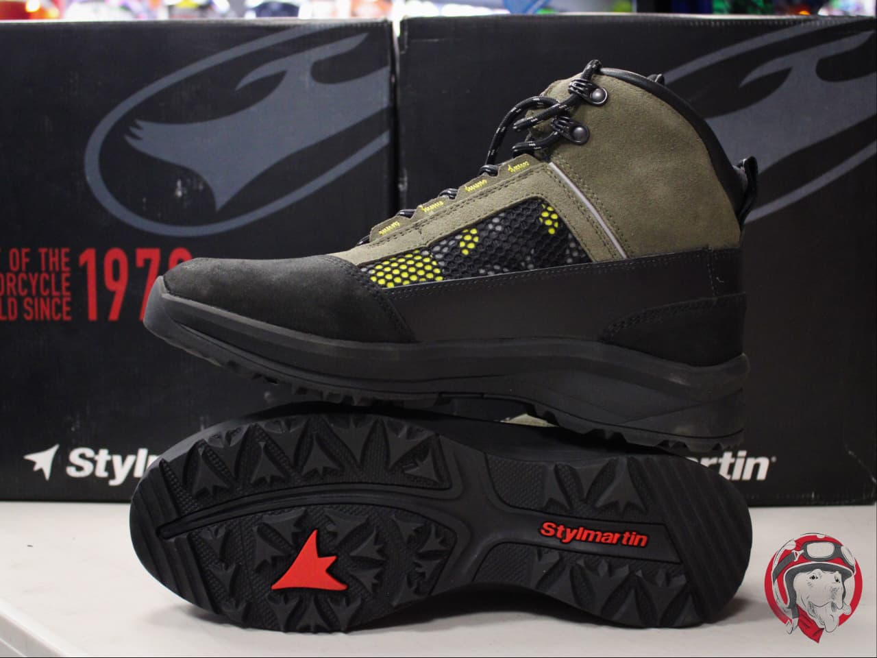 Botas Stylmartin verde militar