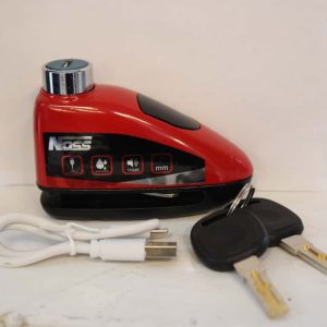 Candado de disco con alarma