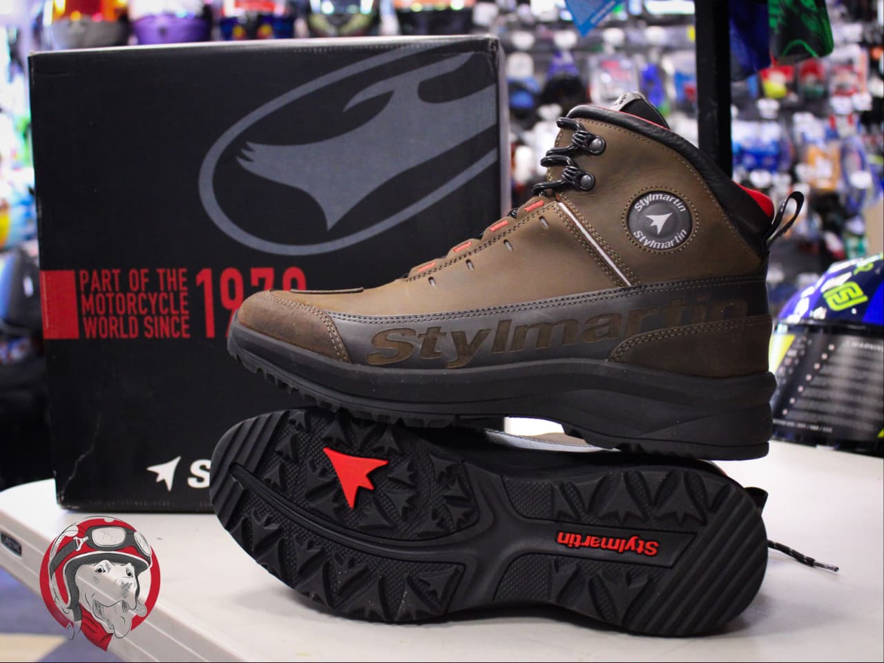 Botas Stylmartin Café oscuro