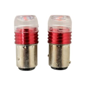 FOCO CALAVERA LED ROJO SET UNIVERSAL 12V 3W