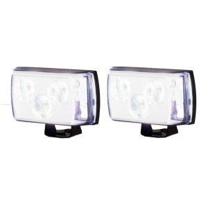 FARO DELAN AUXILIAR LUZ LED BAJA AMARILLA/ALTA BLANCA CUARTO AZUL C/ STROBO 12V 13W PROMOTO