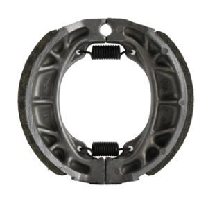 BALATAS DELANTERA/TRASERA SET ITALIKA FT 125 ROJA (16-20) (JAPAN) (303G EBC)