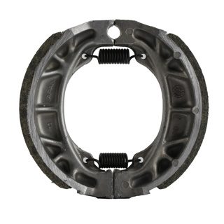 BALATAS DELANTERA/TRASERA SET ITALIKA FT 125 ROJA (16-20) (JAPAN) (303G EBC)