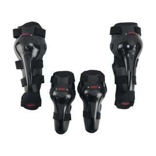 RODILLERAS Y CODERAS ARTICULADAS SET RODA NEGRO UNITALLA