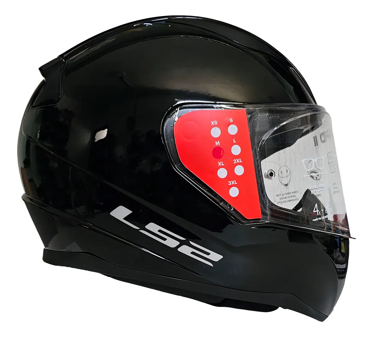 CASCO CERRADO LS2 RAPID II SOLID